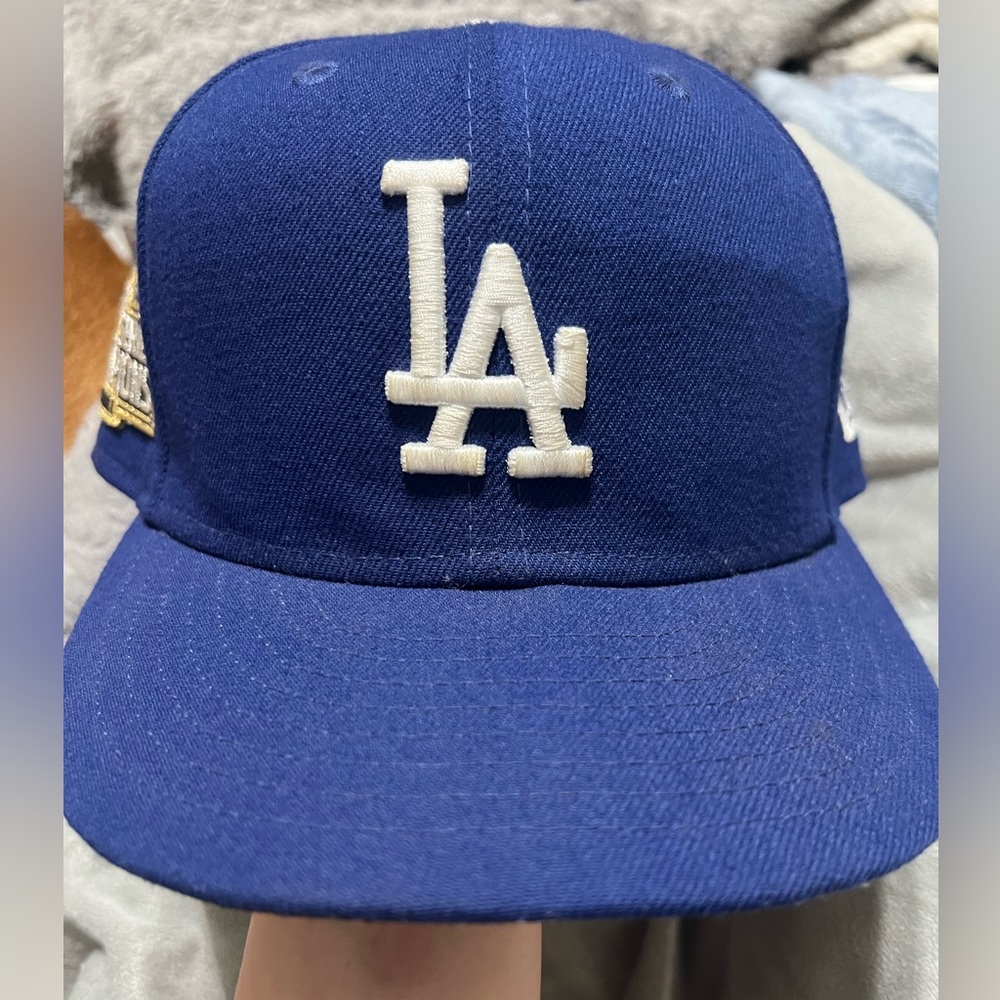 Los Angeles Dodgers 2020 World Series Patch New Era Hat